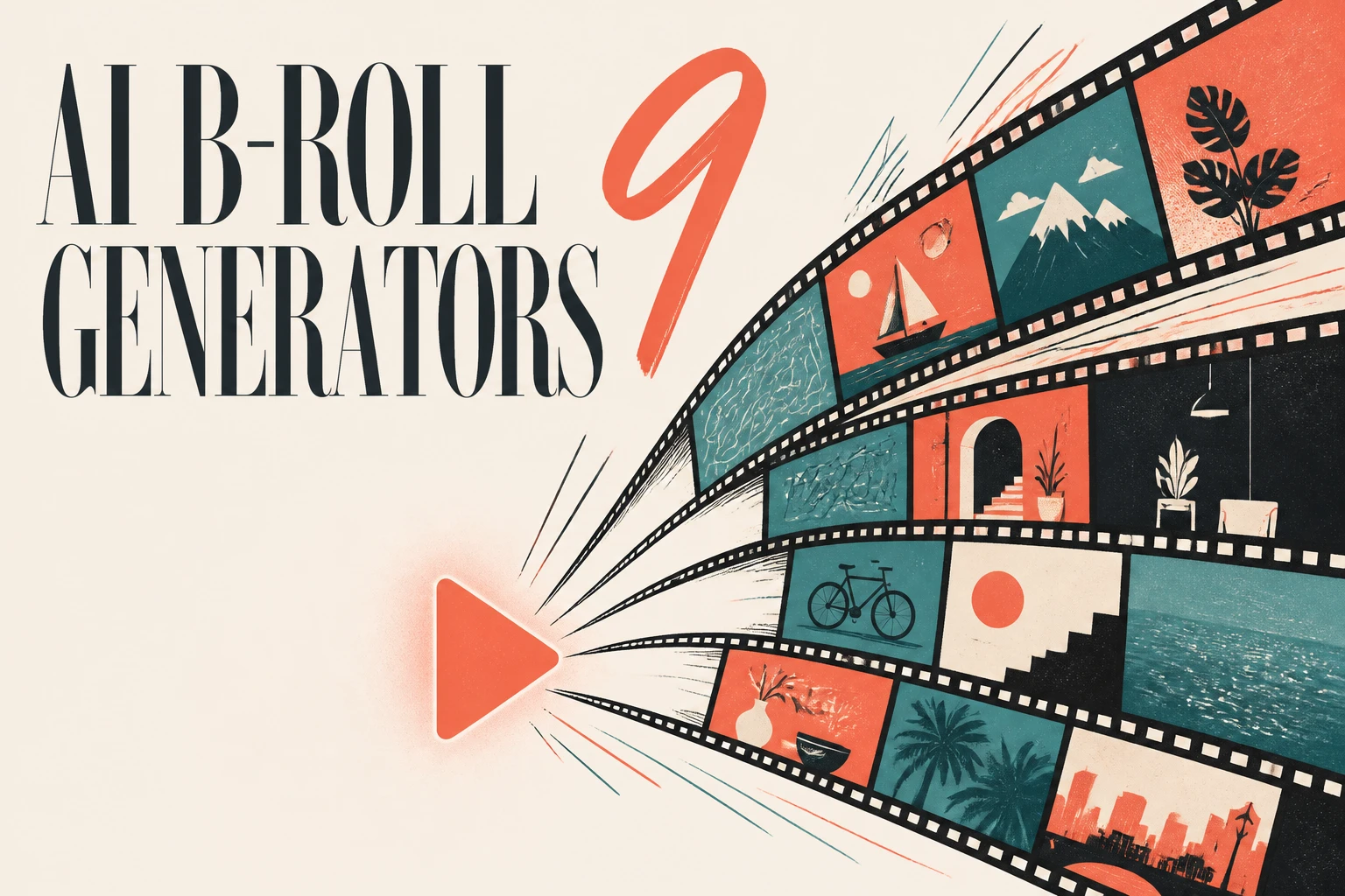9 AI B-Roll Generators Tested: Stock vs Truly Generated