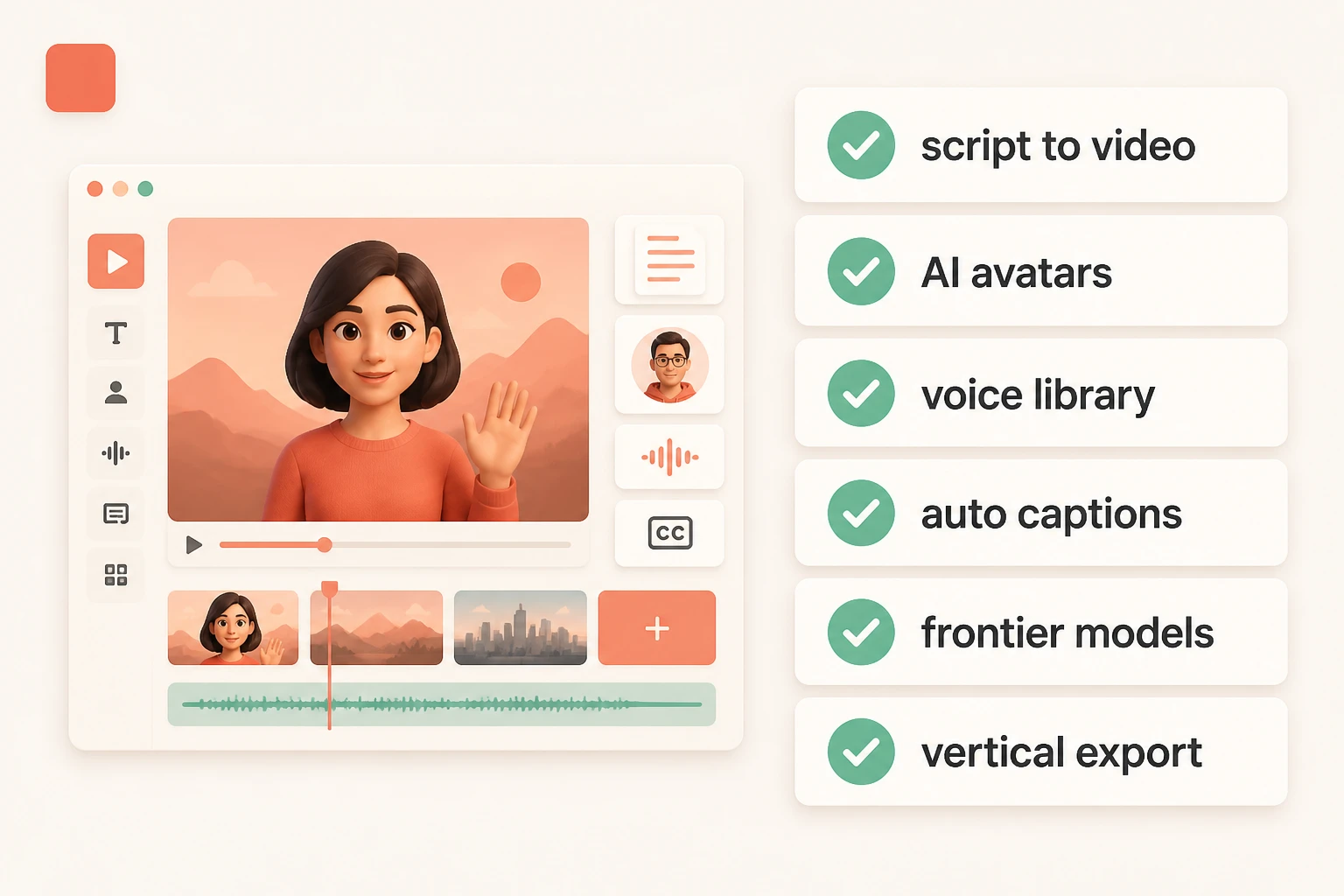 all-in-one AI video tool capabilities checklist