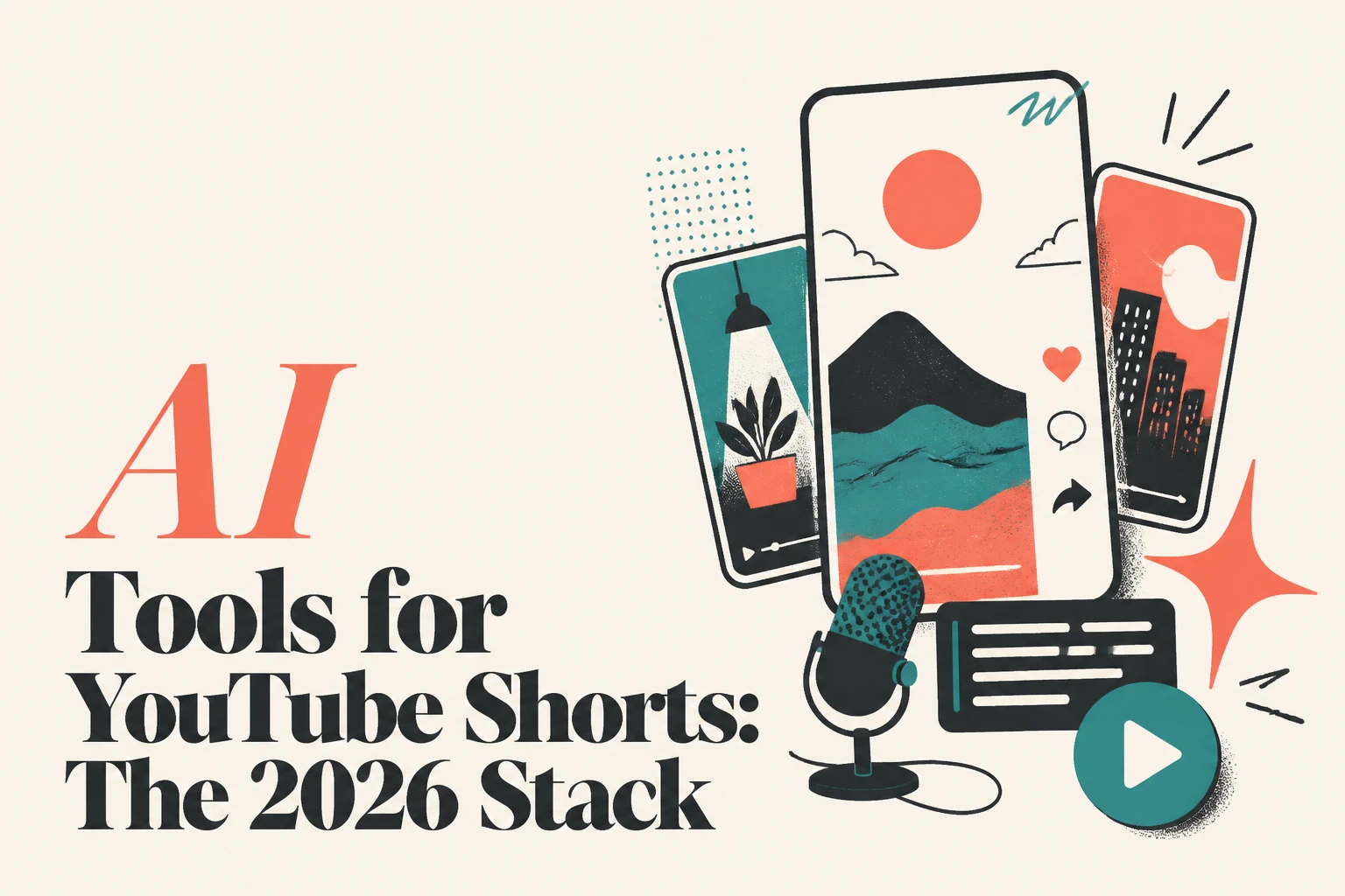 AI Tools for YouTube Shorts: The 2026 Stack