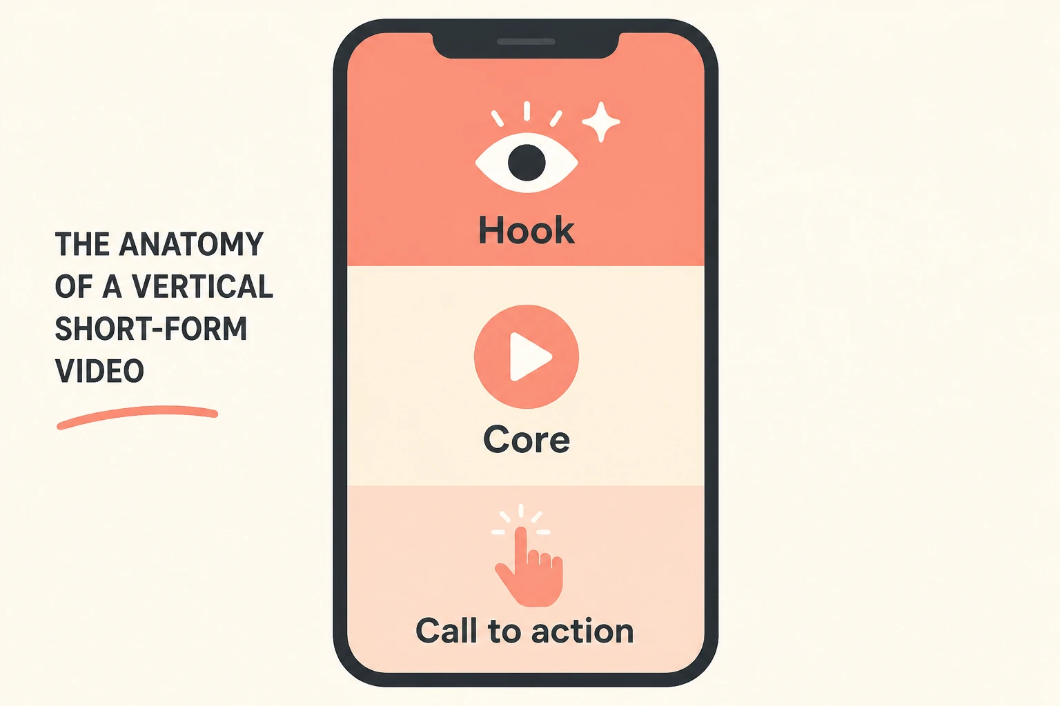 Anatomy of a scroll-stopping Reel: hook, core, call to action