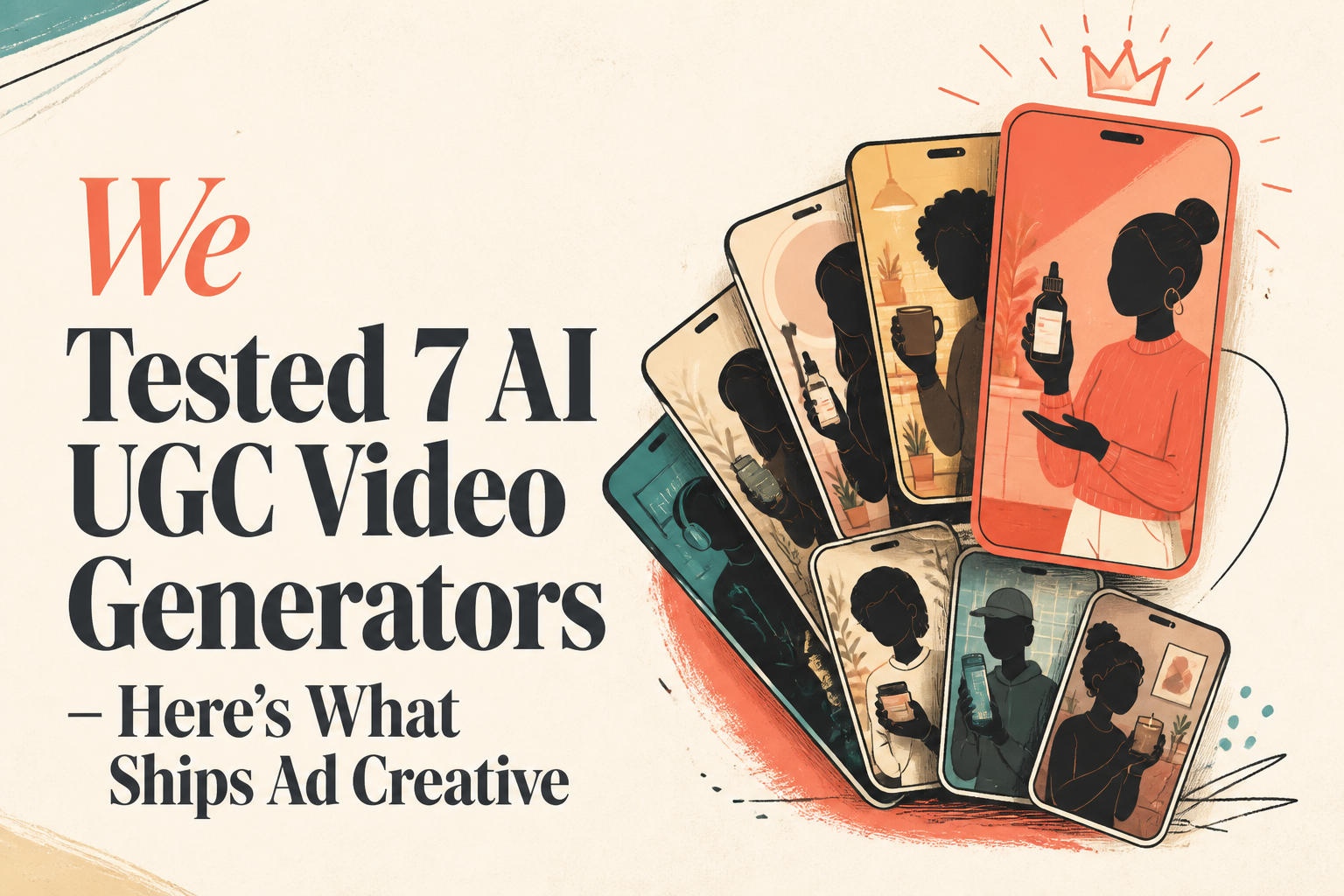 We Tested 7 AI UGC Video Generators - Here's What Ships Ad Creative