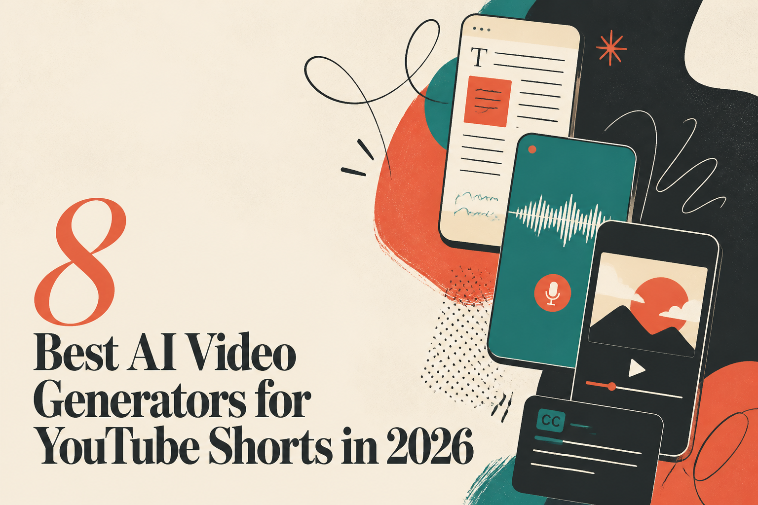 8 Best AI Video Generators for YouTube Shorts in 2026