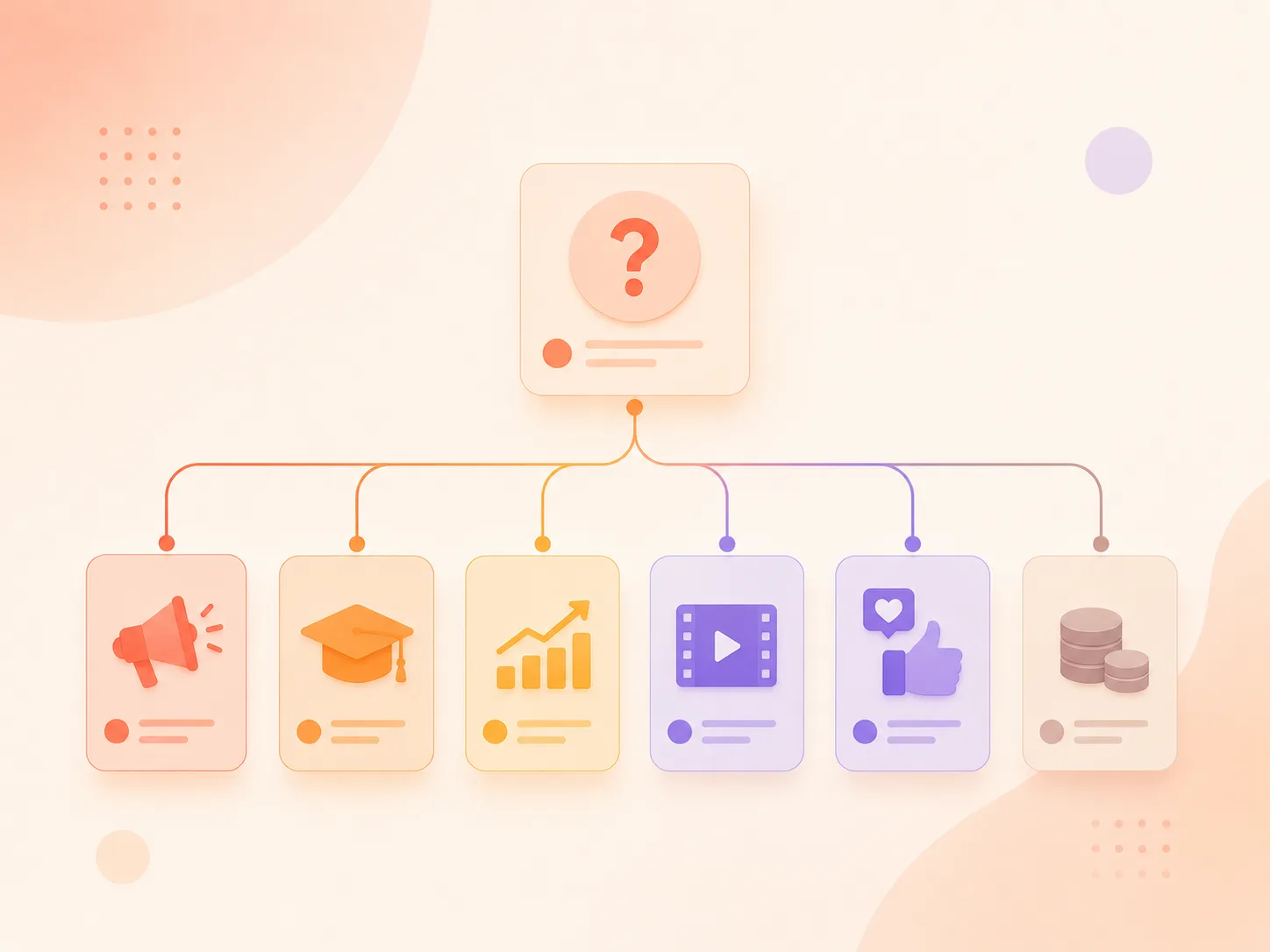 A decision tree from use case to top three tool picks