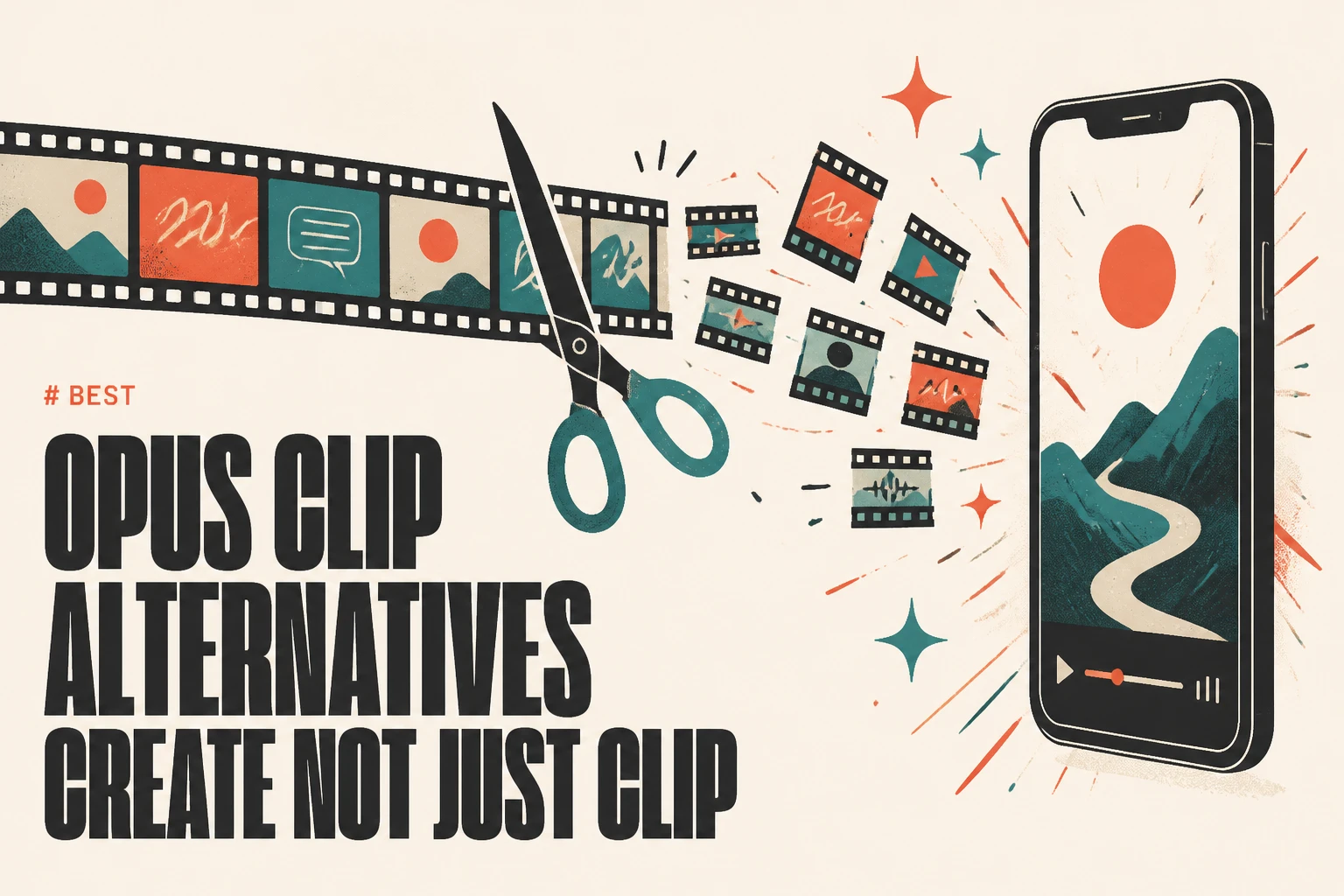 Best Opus Clip Alternatives (2026): Create, Don't Just Clip