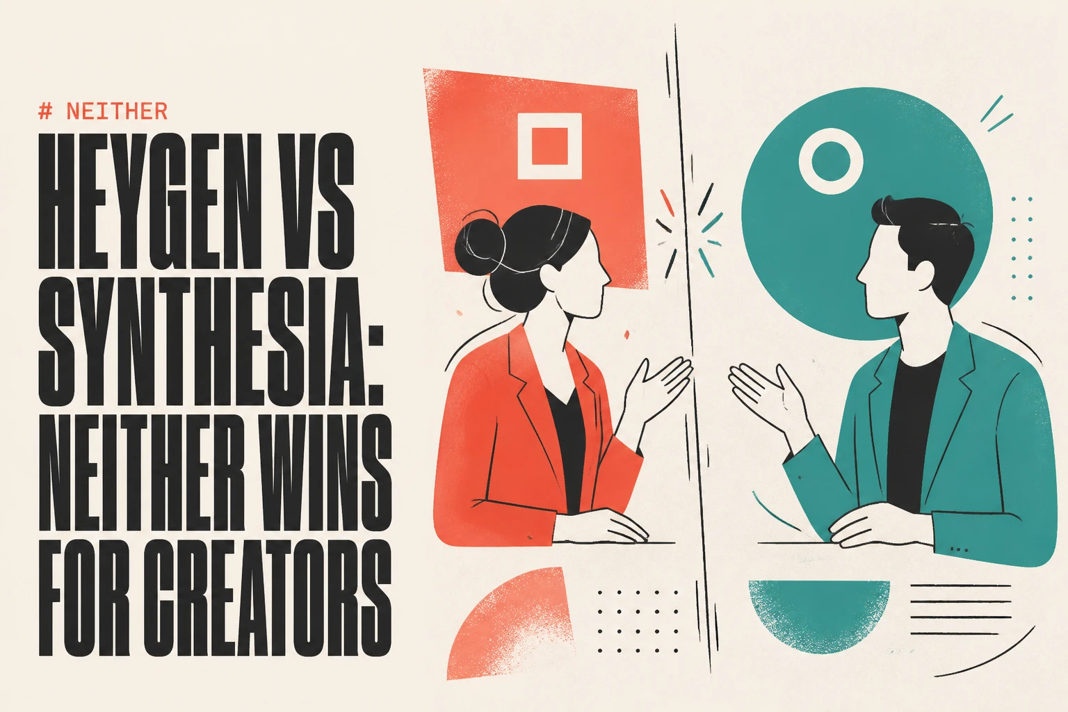 HeyGen vs Synthesia: Neither Wins for Creators