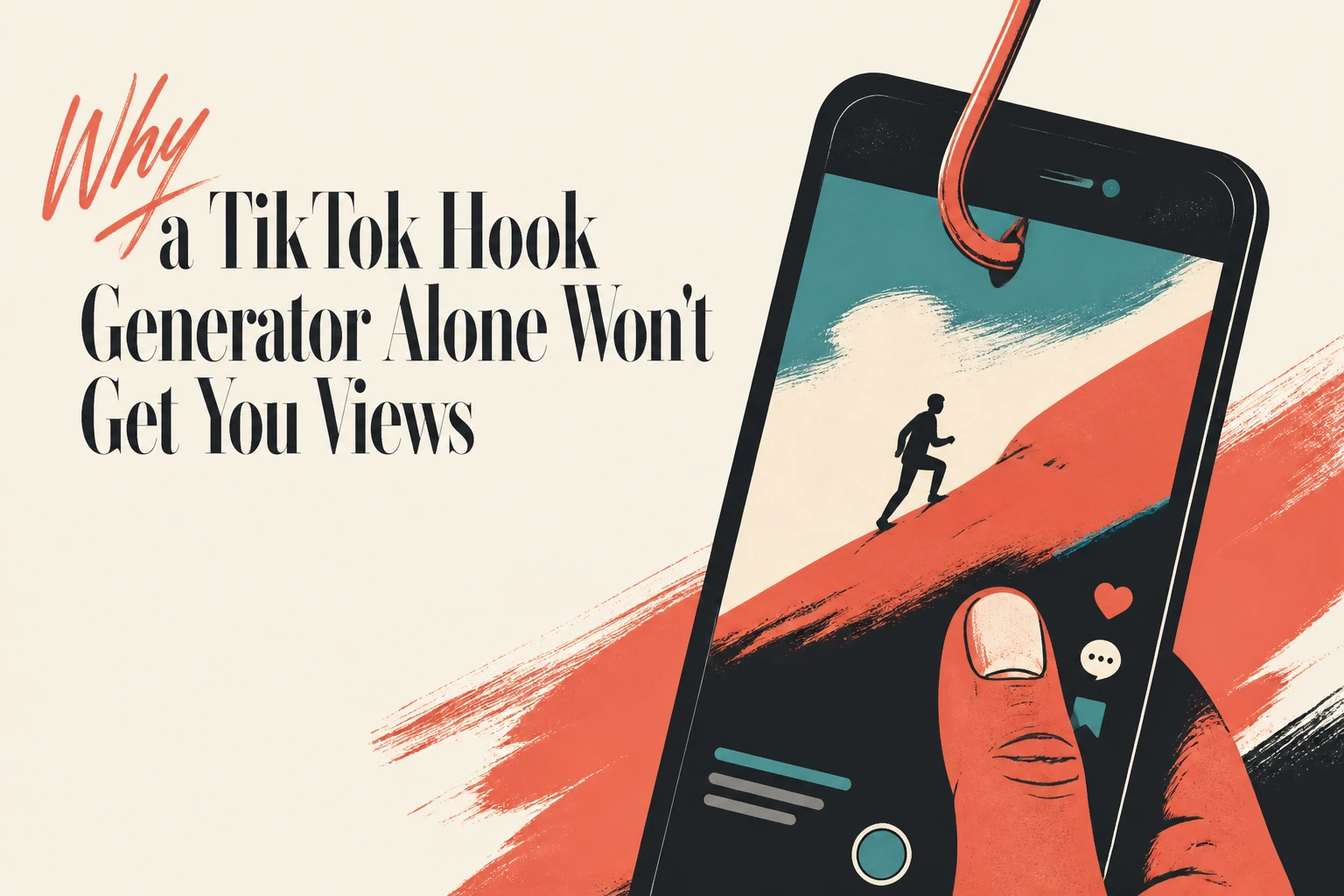 Why a TikTok Hook Generator Alone Won't Get You Views